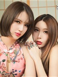 Ligui丽柜 2021.05.28 网络丽人 Model 兔子&天天(20)
